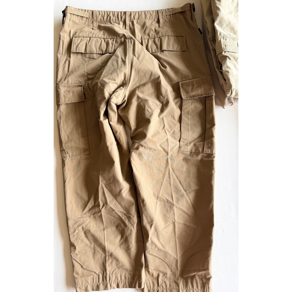 Mens Tactical Cargo Pants Bundle 5.11 Tactical & LAPG BDU Khaki Brown Size Large - Picture 11 of 16